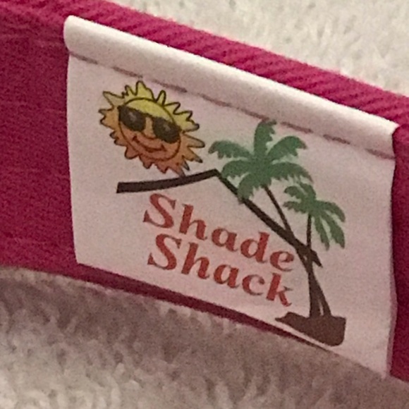 Shade Shack for Pensacola Beach Adjustable Pink Travel Visor - Picture 2 of 13